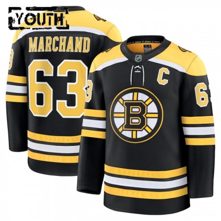 Maillot de Hockey Boston Bruins Fanatics Premium Brad March 2024-25 Noir Domicile - Enfant Maillot de Hockey Boston Bruins Fanatics Premium Brad March 2024-25 Noir Domicile - Enfant